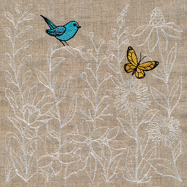 Whimsical Botanical Gems Square - Image 5