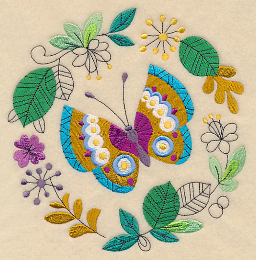 Whimsical Butterfly Wreath - Image 2