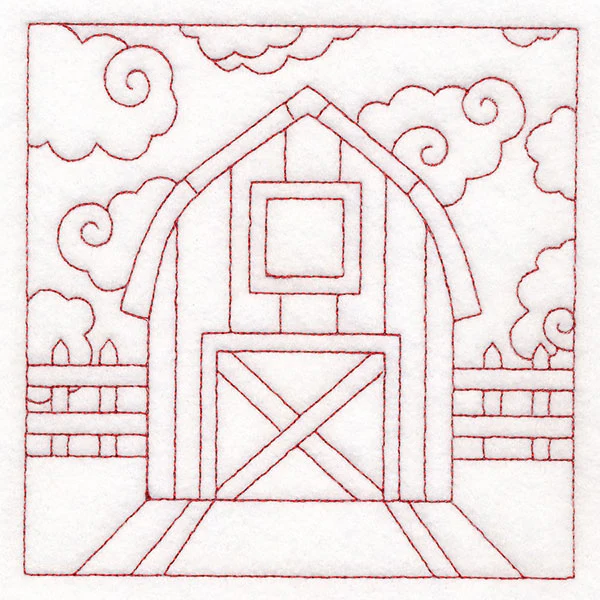 Whimsical Farm Life Quilting - Barn (Double Run) - Image 8