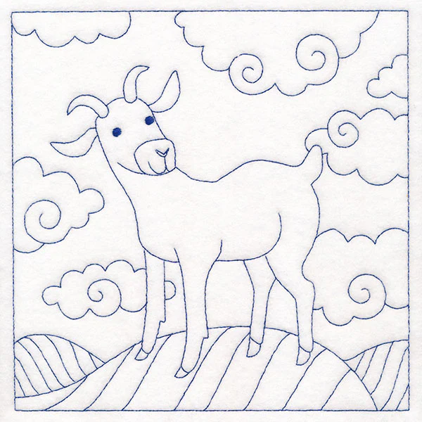 Whimsical Farm Life Quilting - Goat (Double Run) - Image 6