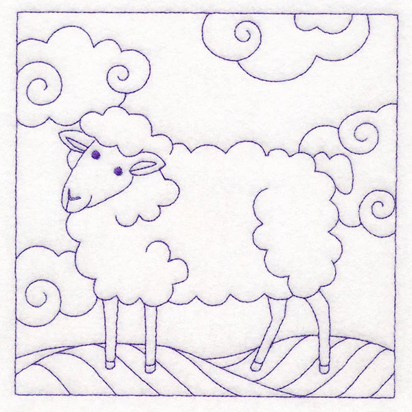Whimsical Farm Life Quilting - Sheep (Double Run) - Image 10