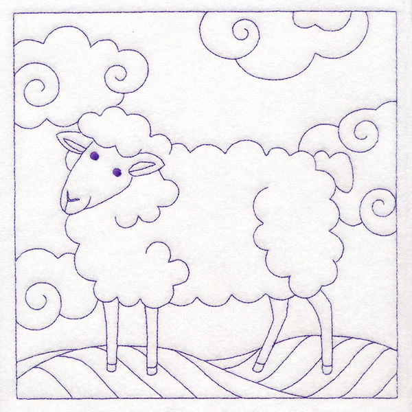 Whimsical Farm Life Quilting - Sheep (Double Run) - Image 4