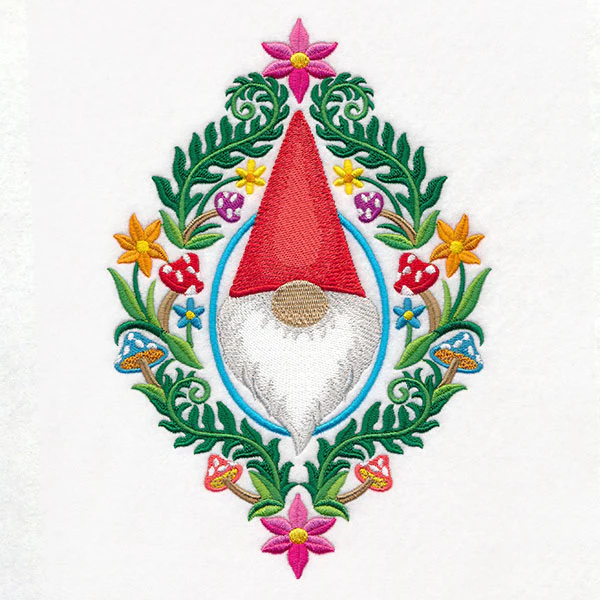 Whimsical Forest Gnome Cameo - Image 3