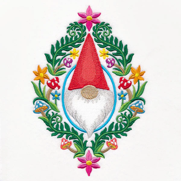 Whimsical Forest Gnome Cameo - Image 5