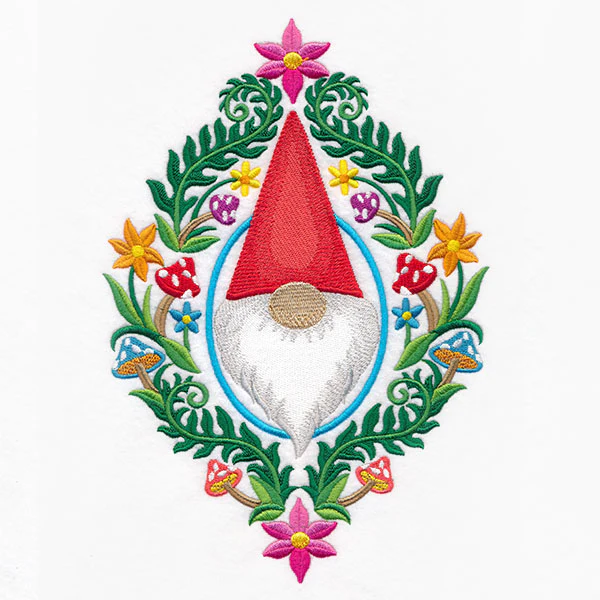 Whimsical Forest Gnome Cameo - Image 9