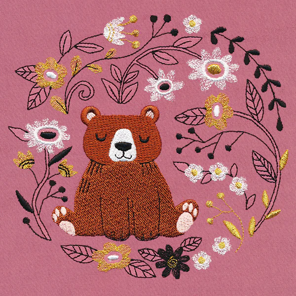 Whimsical Woodland Bear Wreath - Image 3