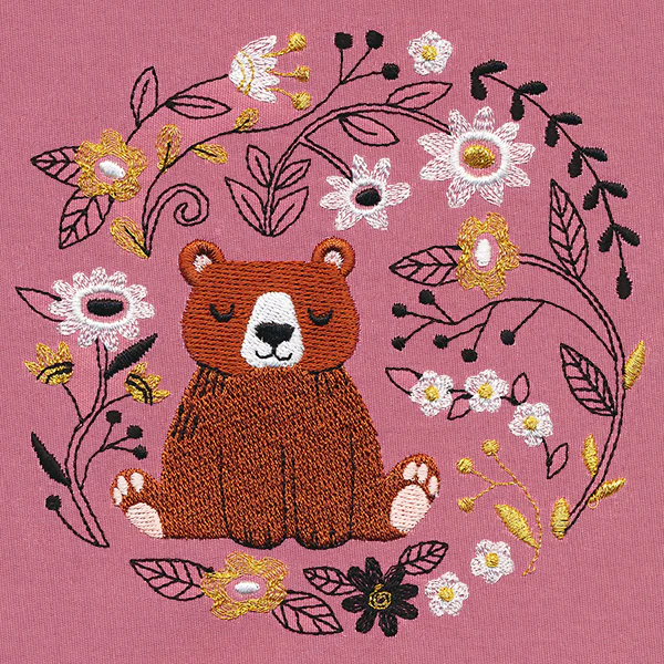 Whimsical Woodland Bear Wreath - Image 4