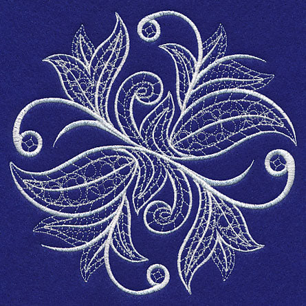 Whirls and Twirls Flourish (Whitework) - Image 3