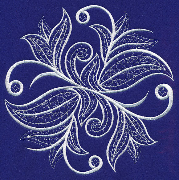 Whirls and Twirls Flourish (Whitework) - Image 5