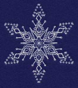White Christmas Snowflake Frost - Image 4