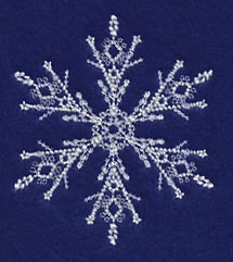 White Christmas Snowflake Glisten - Image 5