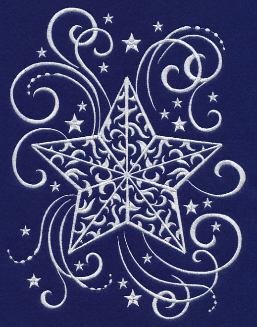White Christmas Whimsical Starlight - Image 4
