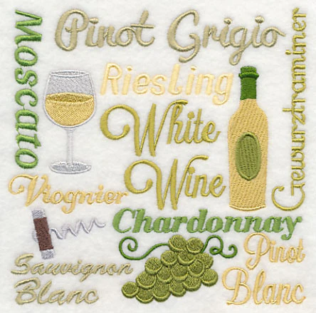 White Wine Square - Image 3