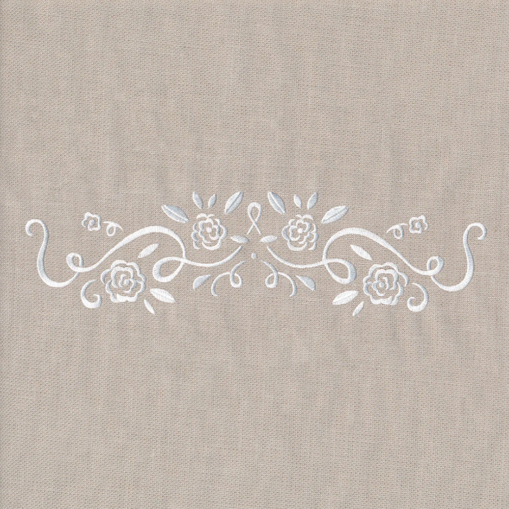Whitework Floral Border - Image 6
