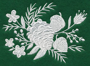 Whitework Pinecone Bouquet - Image 5