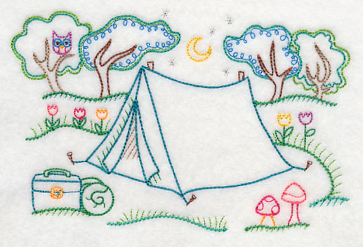 Whooo Loves Camping? (Vintage) - Image 4
