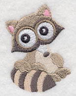 Wide-Eyed Raccoon - Image 3