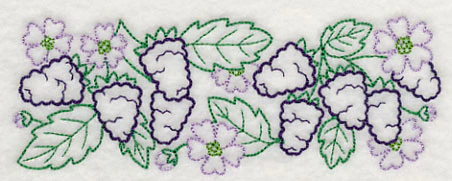 Wild Blackberry Border (Vintage) - Image 4