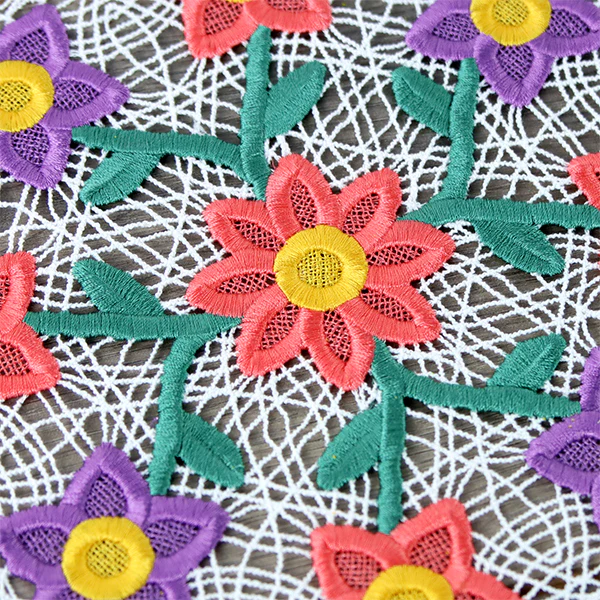 Wild Blooms Doily (Battenburg Lace) - Image 4