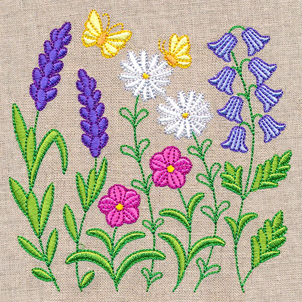 Wild Blooms Square - Image 2