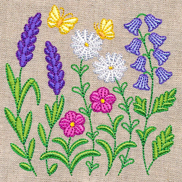 Wild Blooms Square - Image 3