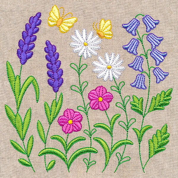 Wild Blooms Square - Image 4