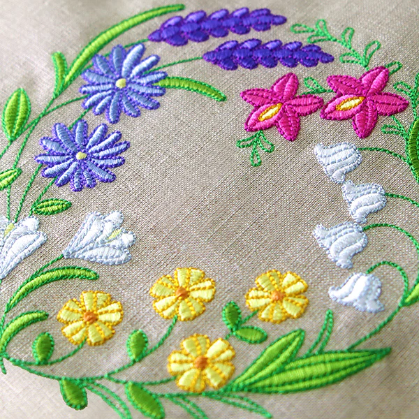 Wild Blooms Wreath - Image 4