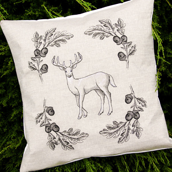 Wild Deer Etching - Image 4