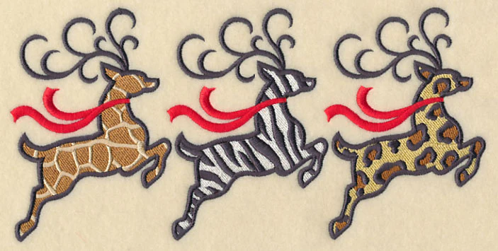 Wild Reindeer Trio - Image 2