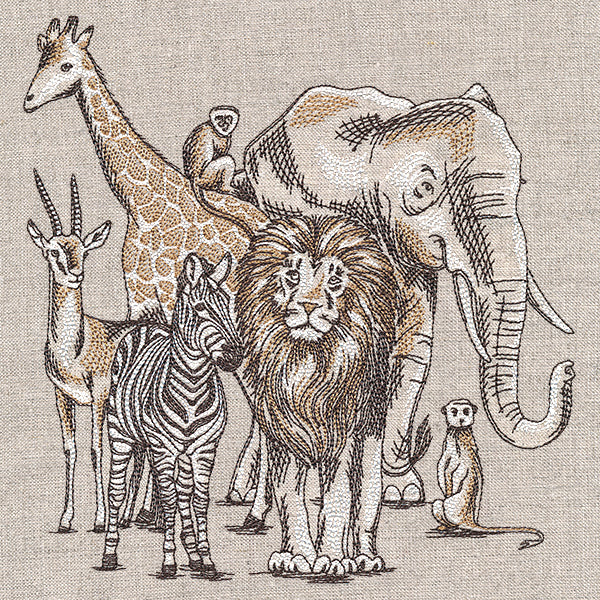 Wild Safari Animal Medley - Image 4