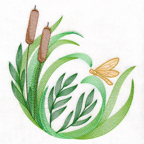 Wild & Sheer Cattails Circle - Image 7