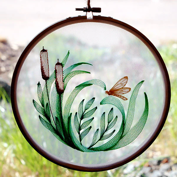 Wild & Sheer Cattails Circle - Image 8