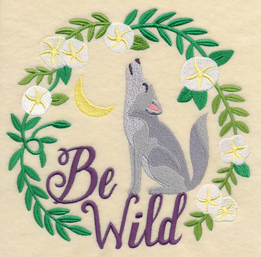 Wild Wisdom - Be Wild Wolf - Image 2