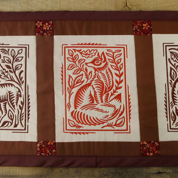 Wild Woodcuts - Fall Fox - Image 8