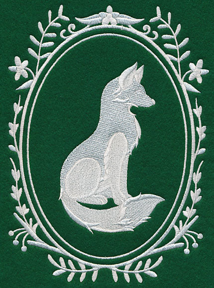 Wild Woodland Whitework Cameo - Fox - Image 3