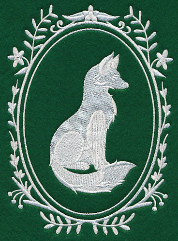 Wild Woodland Whitework Cameo - Fox - Image 5