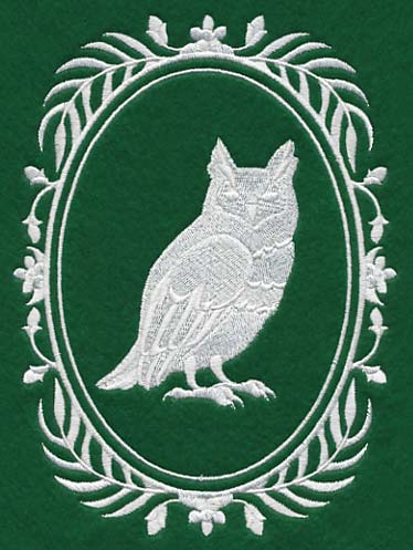 Wild Woodland Whitework Cameo - Owl - Image 3