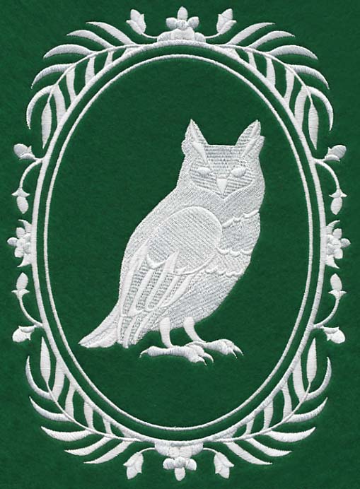 Wild Woodland Whitework Cameo - Owl - Image 4