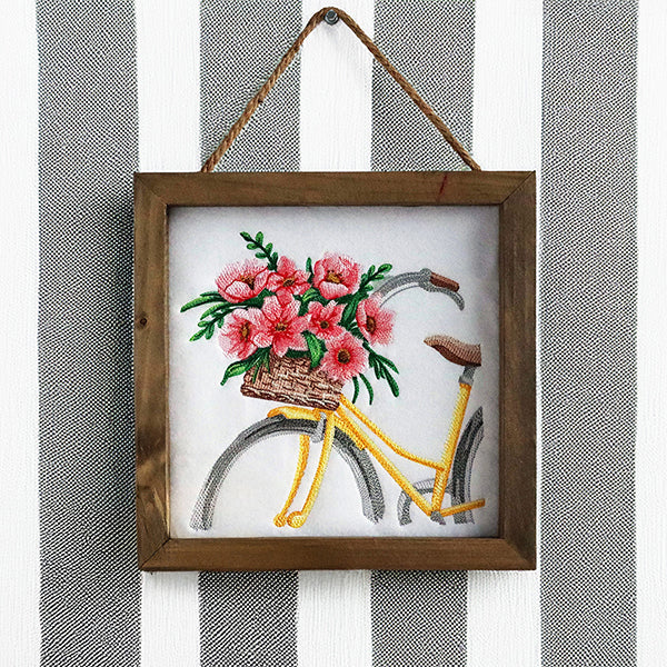 Wildflower Bicycle Bouquet - Image 6