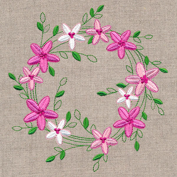 Wildflower Blossoms Wreath - Image 3