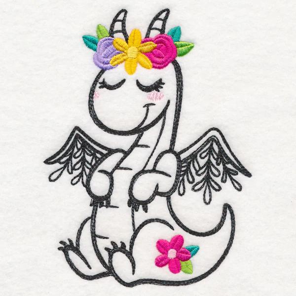 Wildflower Friends - Dragon - Image 2