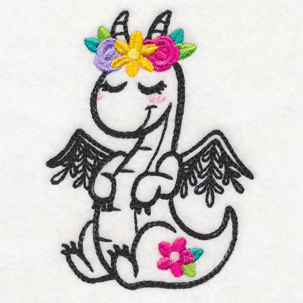 Wildflower Friends - Dragon - Image 3