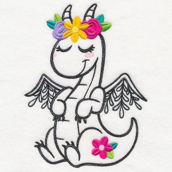 Wildflower Friends - Dragon - Image 4
