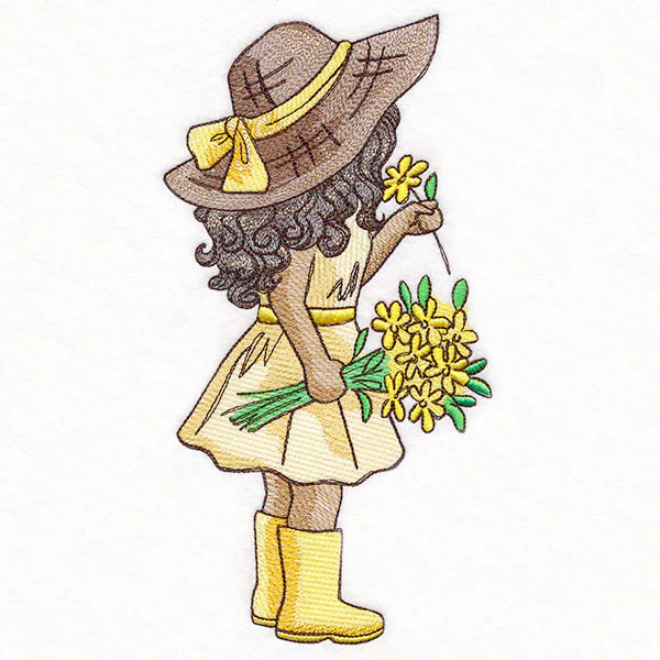Wildflowers and Nostalgia Girl - Image 4