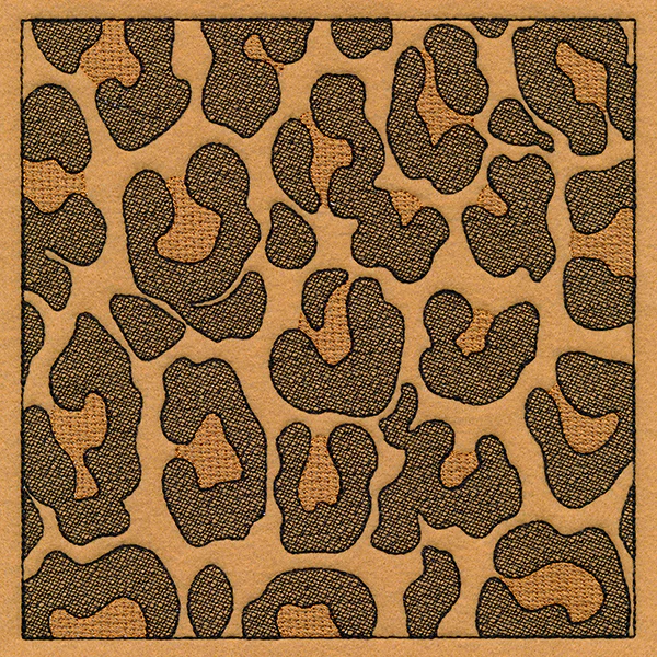 Wildlife Leopard Square - Image 3