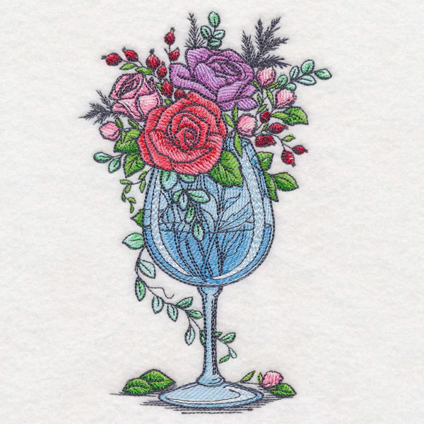 Wine Glass Bouquet - Image 4