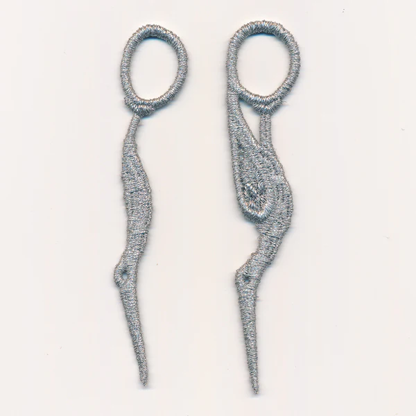 Winged Scissors (Lace) - Image 2