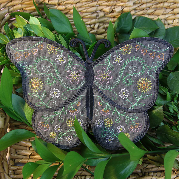 Winged Whimsy Butterfly (In-the-Hoop) - Image 13