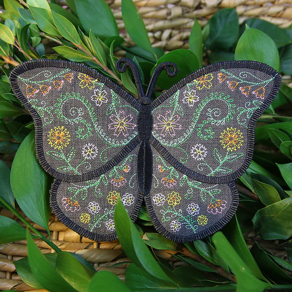 Winged Whimsy Butterfly (In-the-Hoop) - Image 7