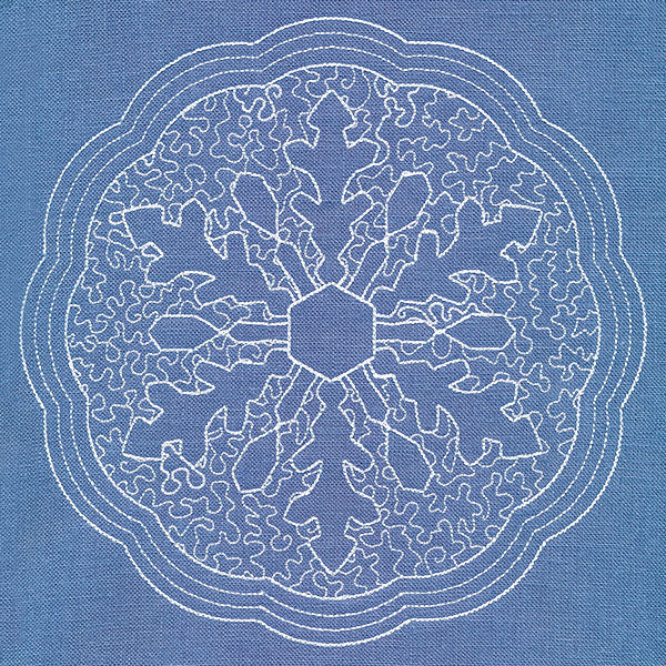 Winter Beauty Snowflake (Trapunto) - Image 11